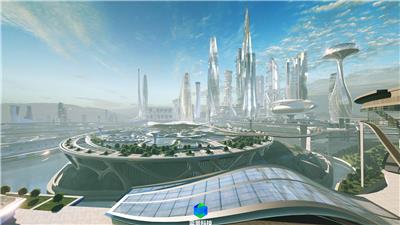 未来城市虚拟现实