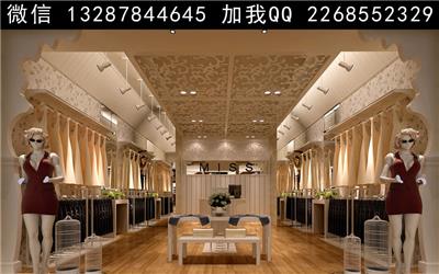 服装店设计案例效果图