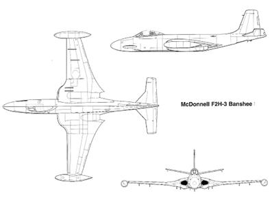 F2H/F-2战斗机（绰号：“女妖”）